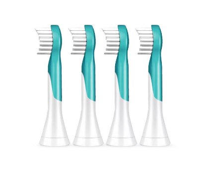 Zamjenske glave četkice za zube PHILIPS HX6034/33, Philips Sonicare For Kids 3+, 4 kom