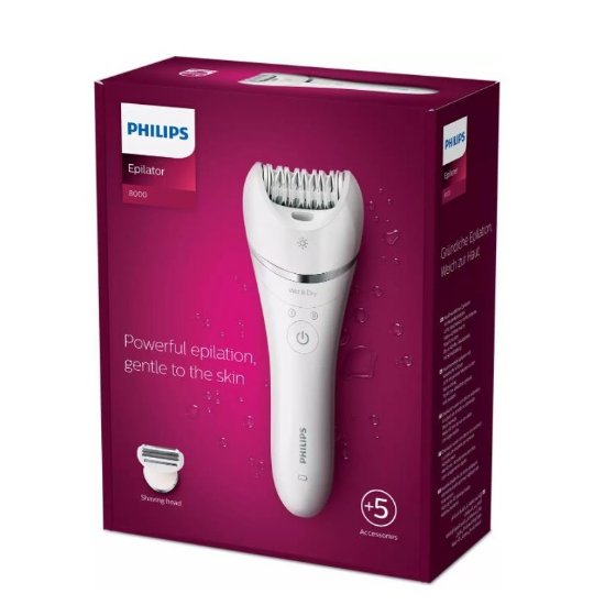 Epilator PHILIPS BRE710/00, za uporabu na mokroj ili suhoj koži