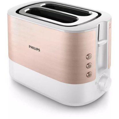 Toster PHILIPS HD2638/11, 1050W, bijelo-rozi