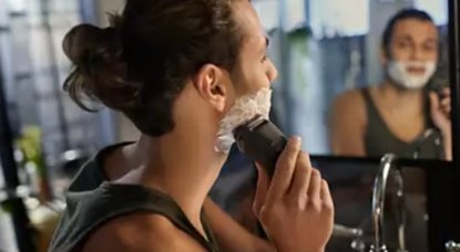 Aparat za brijanje PHILIPS X3001/00, bežična uporaba, za mokro i suho brijanje, crni