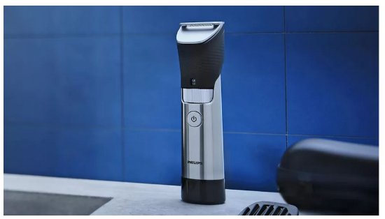 Aparat za brijanje PHILIPS BT9810/15, bežičan, vodootporan, 120 min, inox-crni