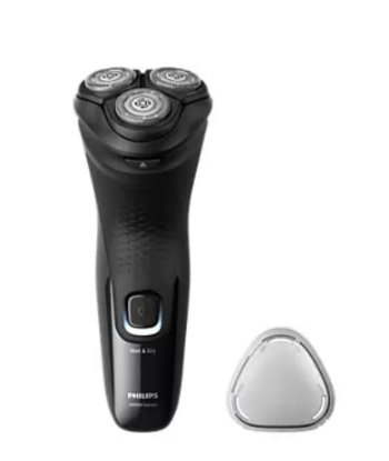 Aparat za brijanje PHILIPS X3001/00, bežična uporaba, za mokro i suho brijanje, crni