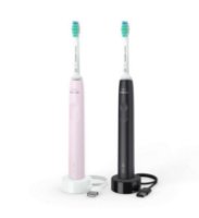 Električne četkice za zube PHILIPS HX3675/15, sonične, set, 2 kom, crna i ružičasta