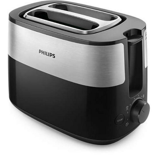 Toster PHILIPS HD2516/90, 830W, crni/inox