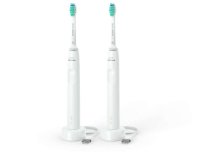 Električne četkice za zube PHILIPS HX3675/13, sonične, QuadPacer i SmarTimer, 2 kom, bijele