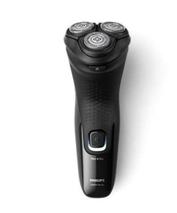 Aparat za brijanje PHILIPS X3001/00, bežična uporaba, za mokro i suho brijanje, crni