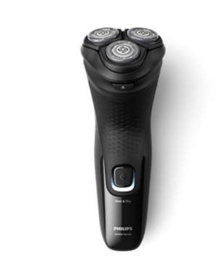Aparat za brijanje PHILIPS X3001/00, bežična uporaba, za mokro i suho brijanje, crni