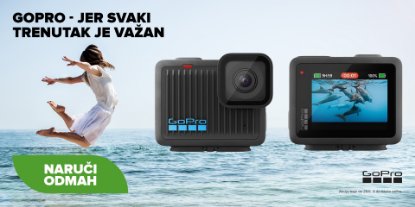 Prikažite detalje za Uhvati svaki trenutak uz GoPro Hero kameru!