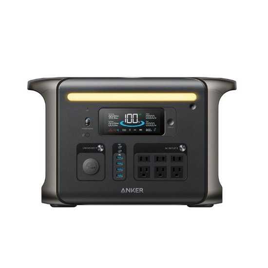 Stanica za punjenje ANKER Solix F1500, 1536Wh, siva