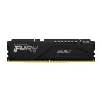 Memorija PC-44800, 64GB, KINGSTON Fury Beast Black KF556C40BBK2-64, XMP, DDR5 5600MHz, 2x32GB