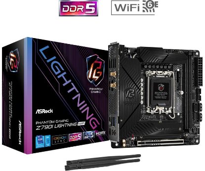 Matična ploča ASROCK Z790I Lightning WiFi, Intel Z790, DDR5, miniITX, s. LGA1700
