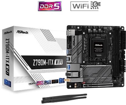 Matična ploča ASROCK Z790M ITX WiFi, Intel Z790, DDR5, miniITX, s. LGA1700