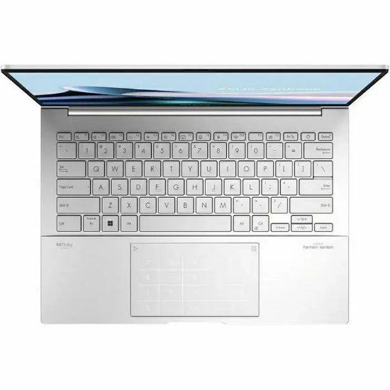 Laptop ASUS Zenbook UX3405CA-PZ067X / Core Ultra 9 275HX, 32GB, 1TB SSD, Intel HD Graphics, 14" 2,8K 120Hz OLED, Windows 11 Pro, srebrni