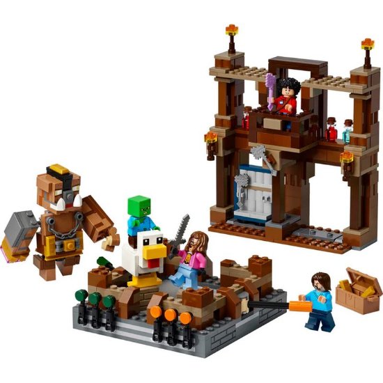 LEGO MINECRAFT Šumska vila s borbenim ringom