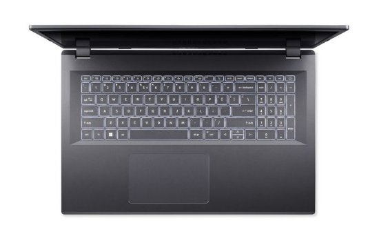 Laptop ACER Aspire 17 NX.JEREX.004 / Core i5 1334U, 16GB, 512GB SSD, Intel HD Graphics, 17.3" FHD IPS, bez OS, sivi