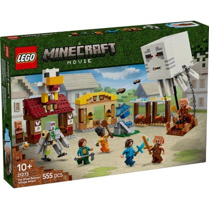 LEGO MINECRAFT Ghast Balon napada selo