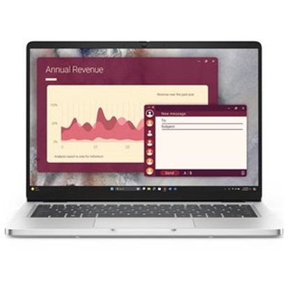 Laptop DELL Pro 14 Plus Ultra 7 / Core Ultra 7 255U, 32GB, 512GB SSD, Intel HD Graphics, 14" FHD IPS, Windows 11 Pro, srebrni