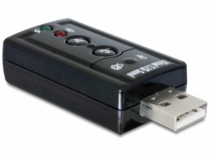 Zvučna kartica, USB, DELOCK Sound Extern 7.1, S/PDIF, vanjska