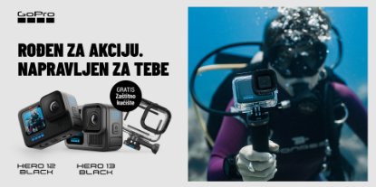 Prikažite detalje za  Ostvari poklon uz kupnju GoPro HERO kamere!