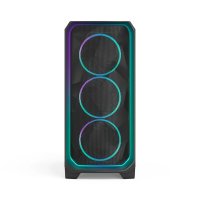 Kućište FRACTAL DESIGN Meshify 3 Ambience Pro RGB Black TG Light, E-ATX, crno, bez napajanja