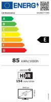 LED TV 65" LG 65QNED773RB, Smart TV, QNED, 4K UHD, DVB-T2/C/S2, HDMI, Wi-Fi, USB, LAN, energetski razred E