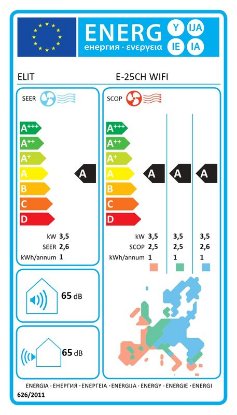 Prijenosni klima uređaj ELIT E-25CH SmartAir, WiFi, hlađenje 3,5 kW, energetski razred A