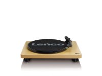 Gramofon LENCO L-30 Wood, 300 mm, USB priključak za spajanje sa PC-jem za konverziju gramofonskih ploča u digitalni format