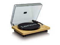 Gramofon LENCO L-30 Wood, 300 mm, USB priključak za spajanje sa PC-jem za konverziju gramofonskih ploča u digitalni format