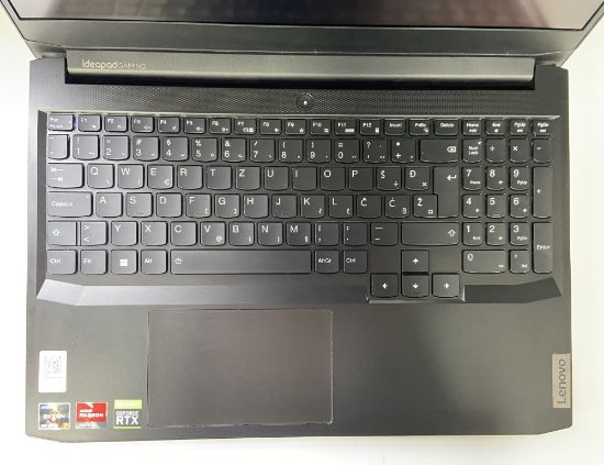RABLJENI - Laptop LENOVO IdeaPad Gaming 3 82K201RBSC / Ryzen 7 5800H, 16GB, 1TB SSD, GeForce RTX 3060 6GB GDDR6, 15.6" FHD IPS, bez OS, crni