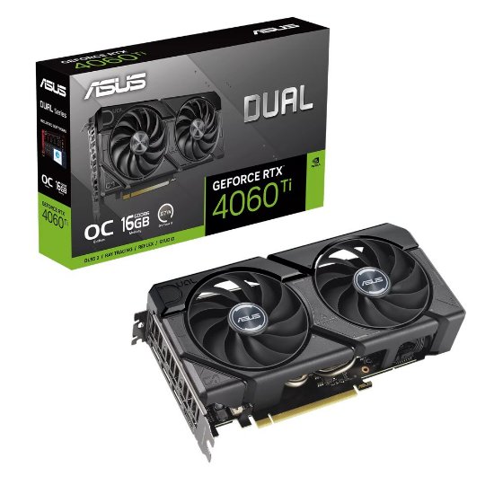 Grafička kartica ASUS GeForce RTX 4060 Ti EVO OC Edition, 16GB GDDR6