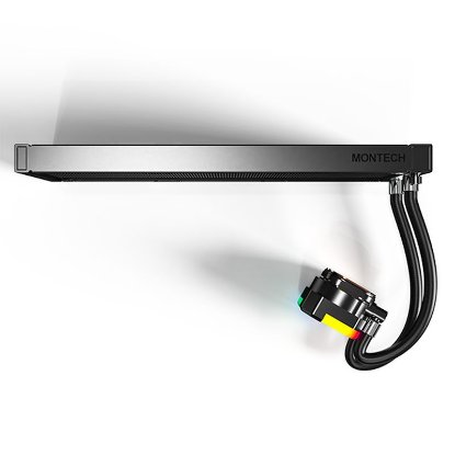 Vodeno hlađenje MONTECH HyperFlow ARGB 360, za Intel i AMD, crno