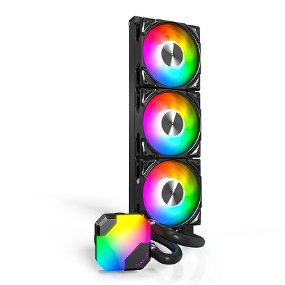 Vodeno hlađenje MONTECH HyperFlow ARGB 360, za Intel i AMD, crno