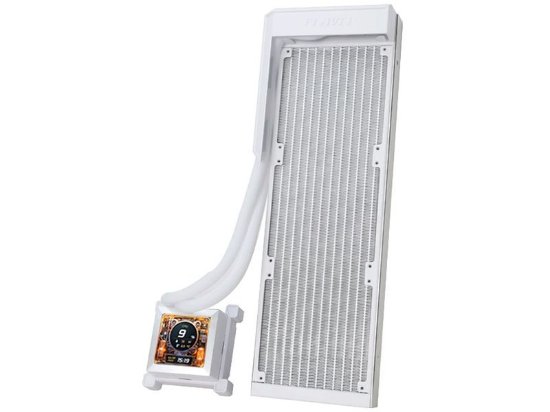 Vodeno hlađenje LIAN LI HydroShift LCD 360 Fanless, CPU hlađenje, za Intel i AMD, bijelo