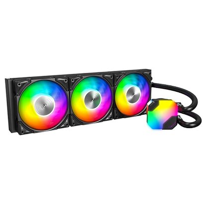Vodeno hlađenje MONTECH HyperFlow ARGB 360, za Intel i AMD, crno