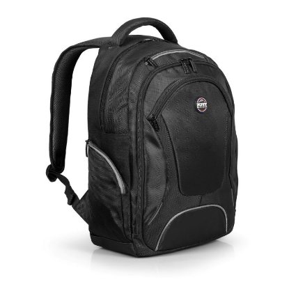 Ruksak za laptop PORT Courchevel 17.3", crni, kišna navlaka