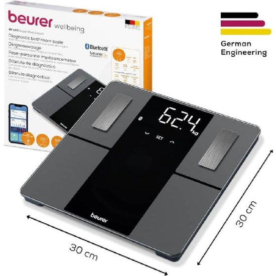 Osobna vaga BEURER BF 500, 180kg, crna