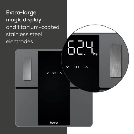 Osobna vaga BEURER BF 500, 180kg, crna