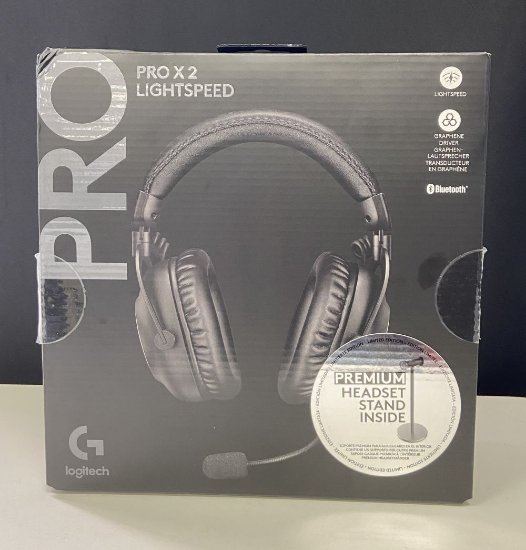 RABLJENI - Slušalice LOGITECH G PRO X 2 Lightspeed, 7.1, bežične, crne, stalak