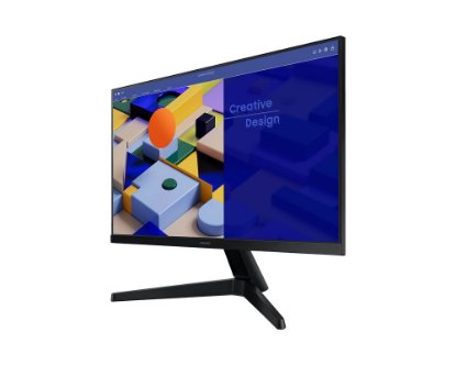 Monitor 24" SAMSUNG LS24C310EAUXEN, FHD, IPS, 75Hz, 5 ms, 250 cd/m2, 1.000:1, crni