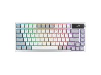 Tipkovnica ASUS ROG Azoth, RGB, mehanička, ROG NX Red switch, bežična, US Layout, bijela, USB
