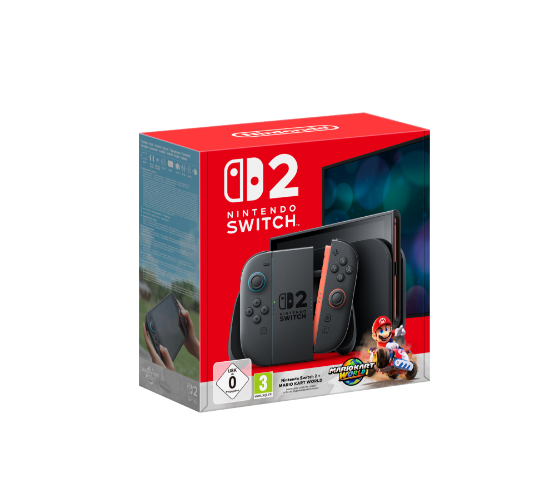 PREORDER - Igraća konzola NINTENDO Switch 2 Mario Kart World Bundle, Red & Blue Joy-Con