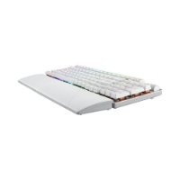 Tipkovnica ASUS ROG Strix Scope II 96, RGB, mehanička, US Layout, bežična, USB, BT, bijela