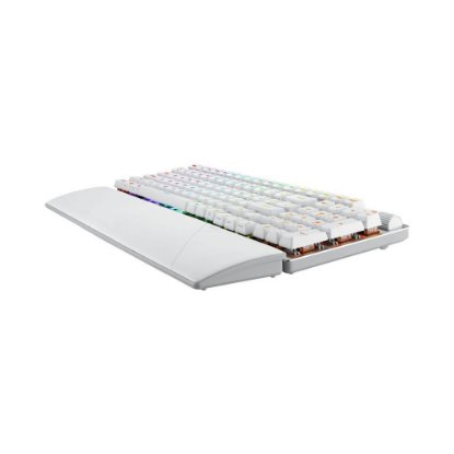Tipkovnica ASUS ROG Strix Scope II 96, RGB, mehanička, US Layout, bežična, USB, BT, bijela