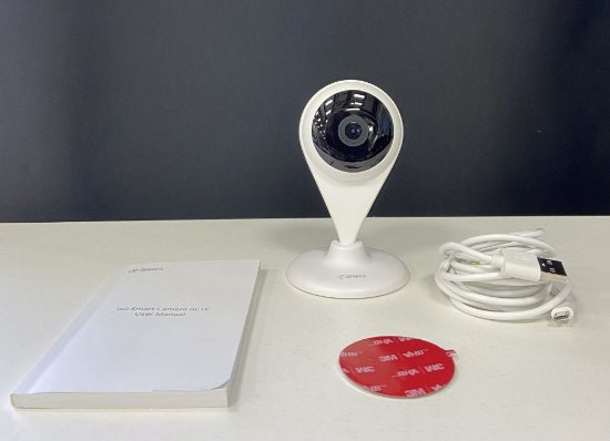 RABLJENI - Mrežna nadzorna kamera 360 AC1C Pro, 2K, unutarnja