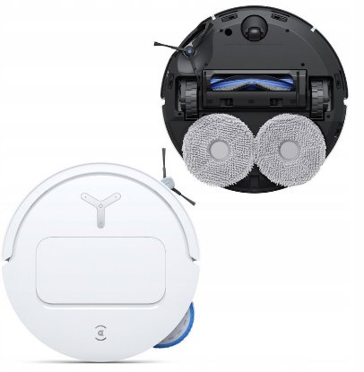 Robotski usisavač ECOVACS DEEBOT T50 PRO OMNI, sa stanicom za samopražnjenje i samočišćenje, bijeli