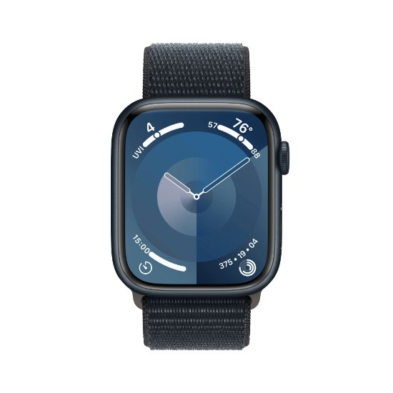 Pametni sat APPLE Watch S9 GPS, 45mm Midnight Alu Case w Midnight Sport Loop