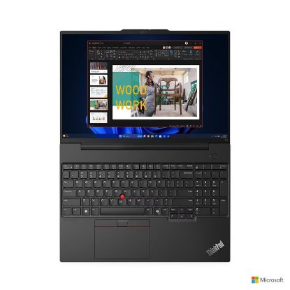 Laptop LENOVO ThinkPad E16 G2 21MA000NSC / Core Ultra 7 155H, 32GB, 1TB SSD, Intel Arc Graphics, 16" WUXGA IPS, Windows 11 Pro, crni