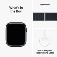 Pametni sat APPLE Watch S9 GPS, 45mm Midnight Alu Case w Midnight Sport Loop