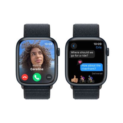 Pametni sat APPLE Watch S9 GPS, 45mm Midnight Alu Case w Midnight Sport Loop