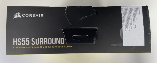 RABLJENI - Slušalice CORSAIR HS55 Surround, mikrofon, crne